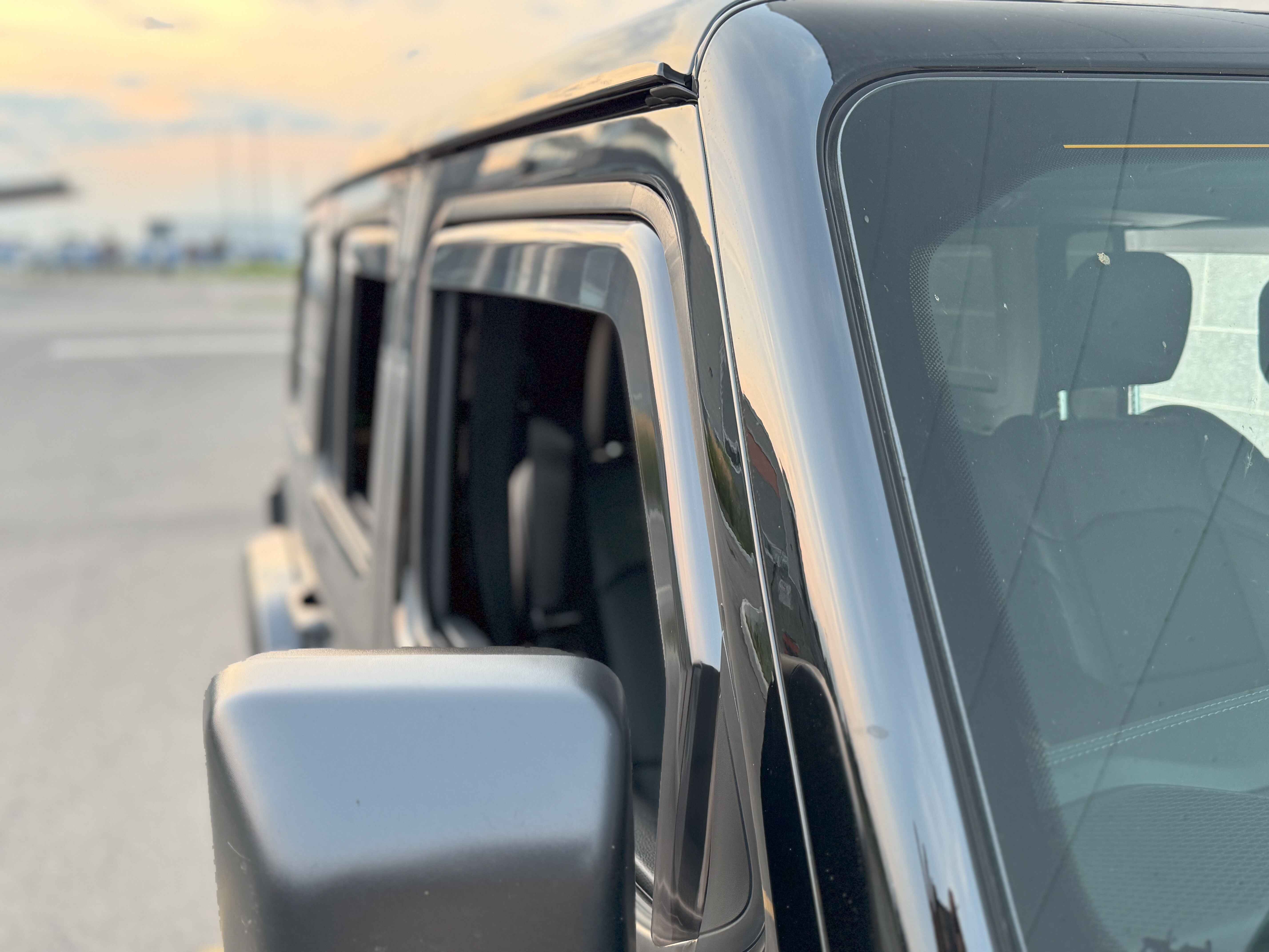 Jeep Wrangler Window Visors JLU/JKU