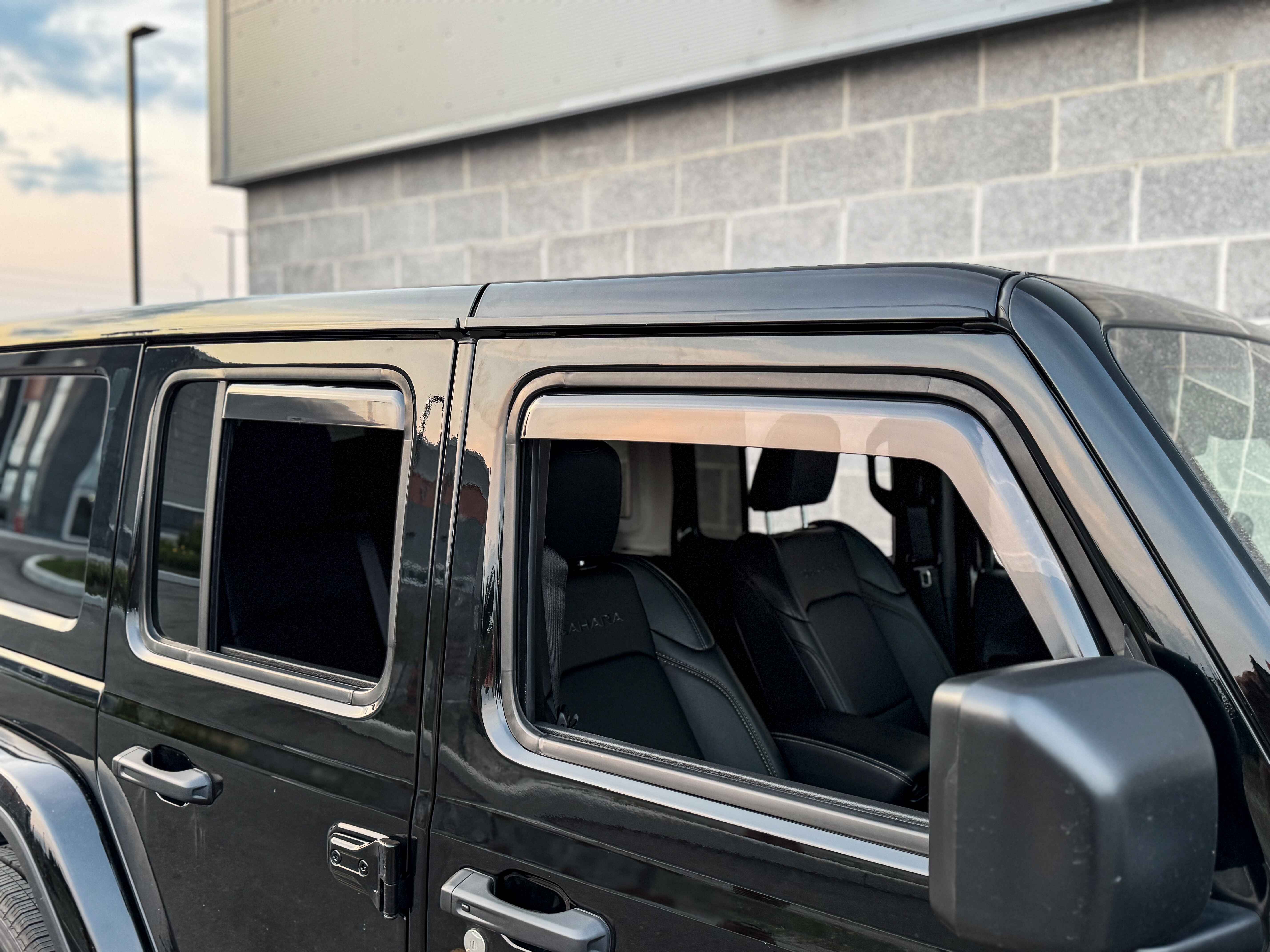 Jeep Wrangler Window Visors JLU/JKU