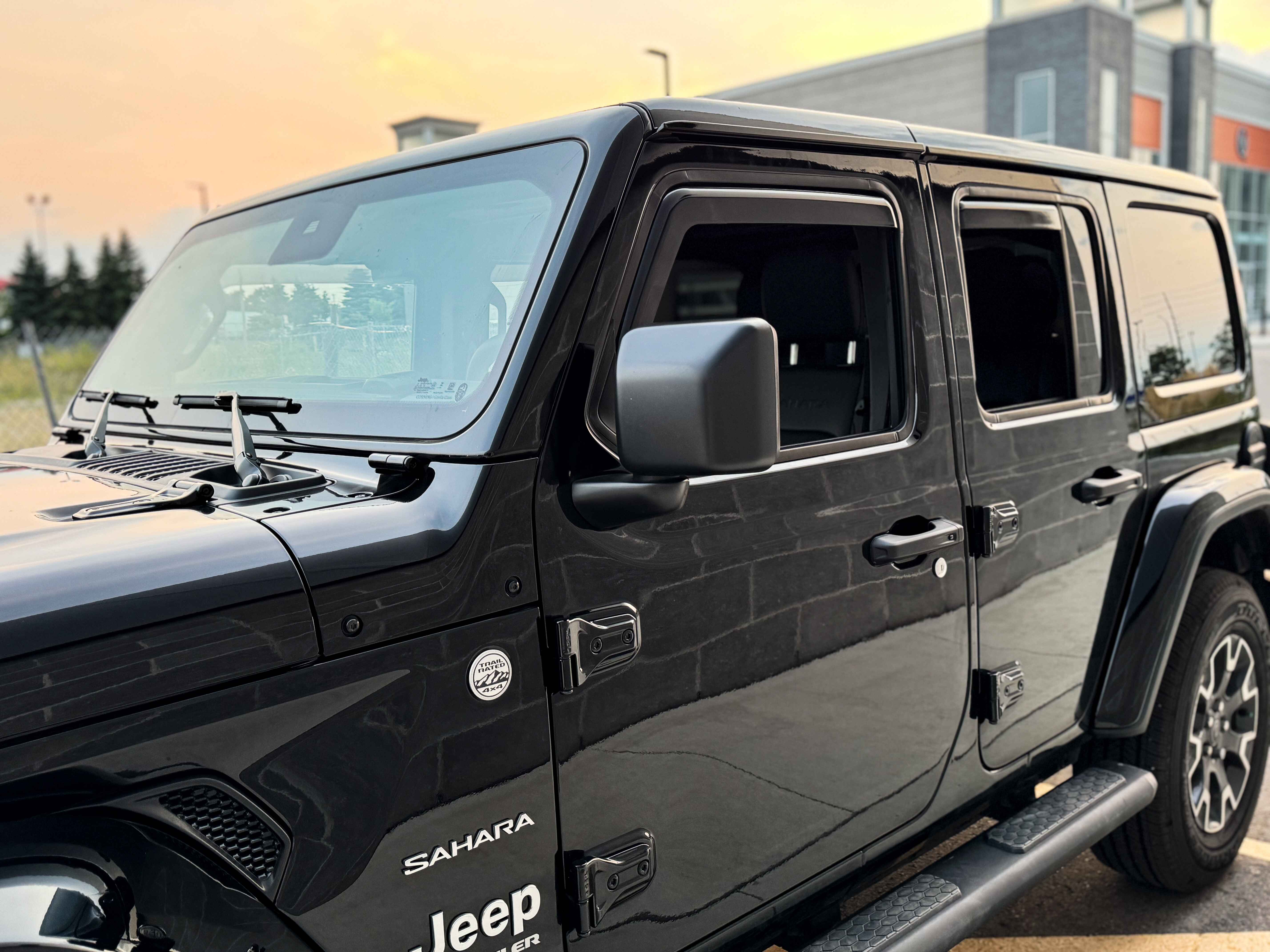 Jeep Wrangler Window Visors JLU/JKU