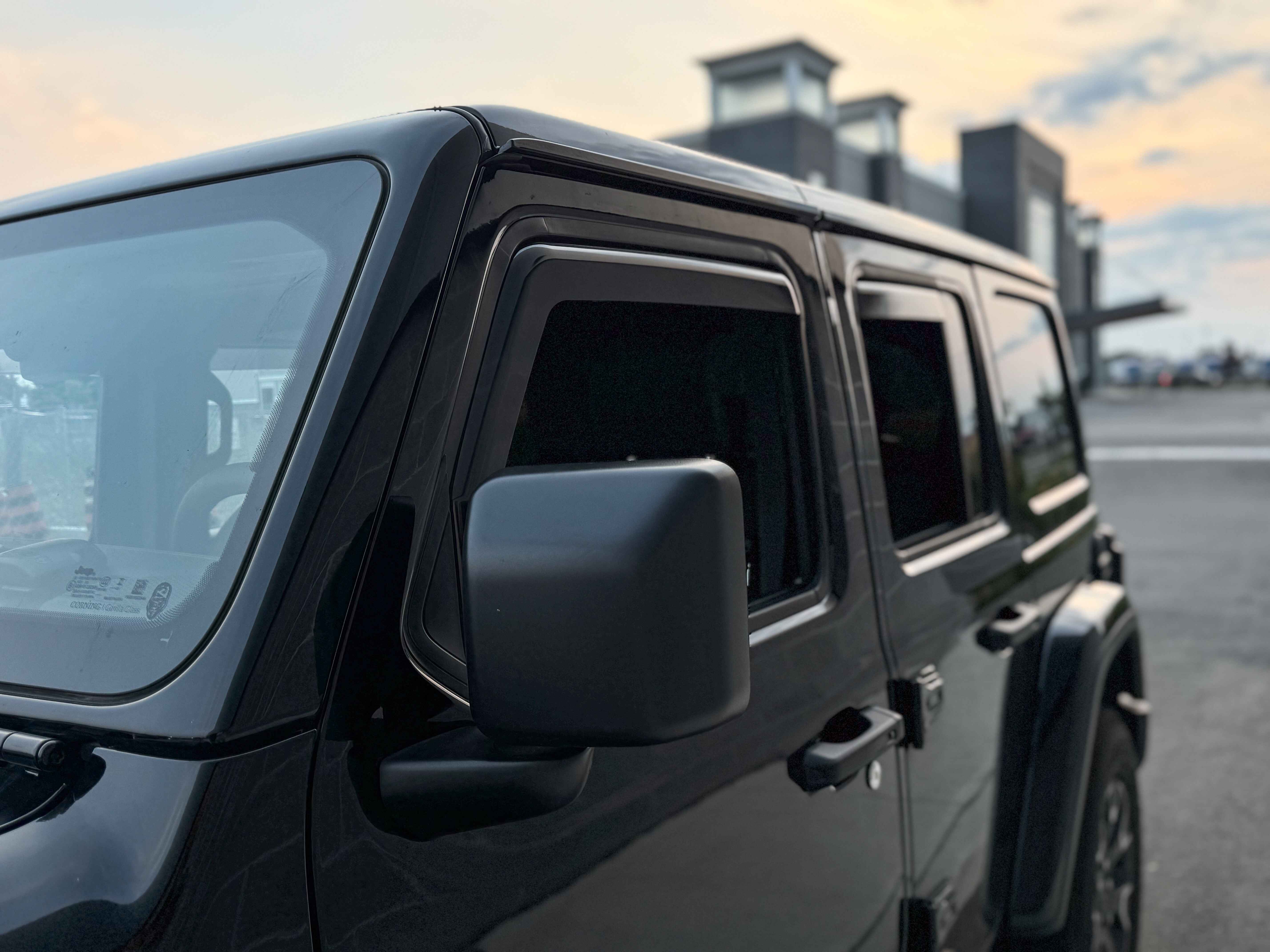 Jeep Wrangler Window Visors JLU/JKU