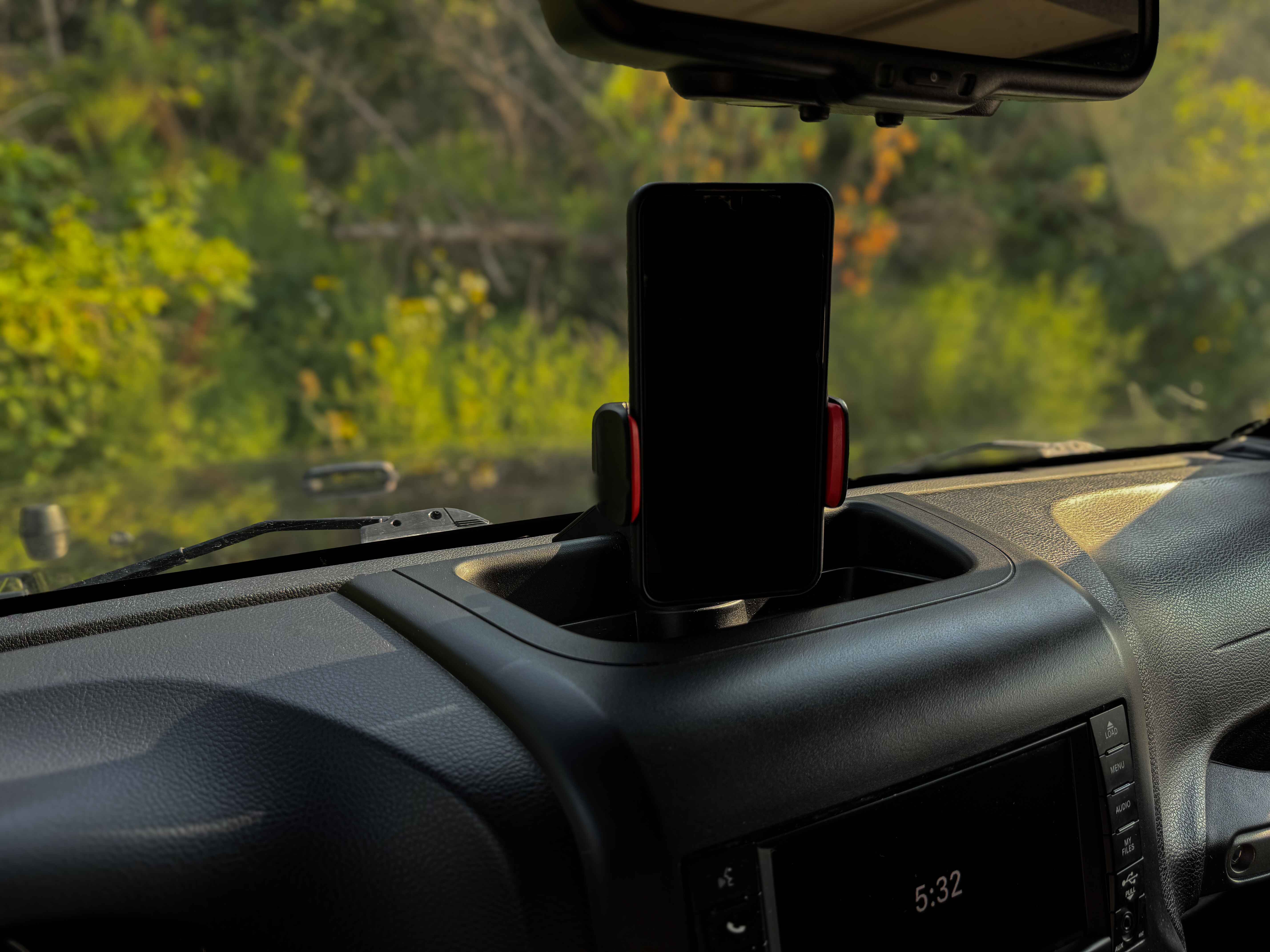 Dash Storage Tray Phone Holder