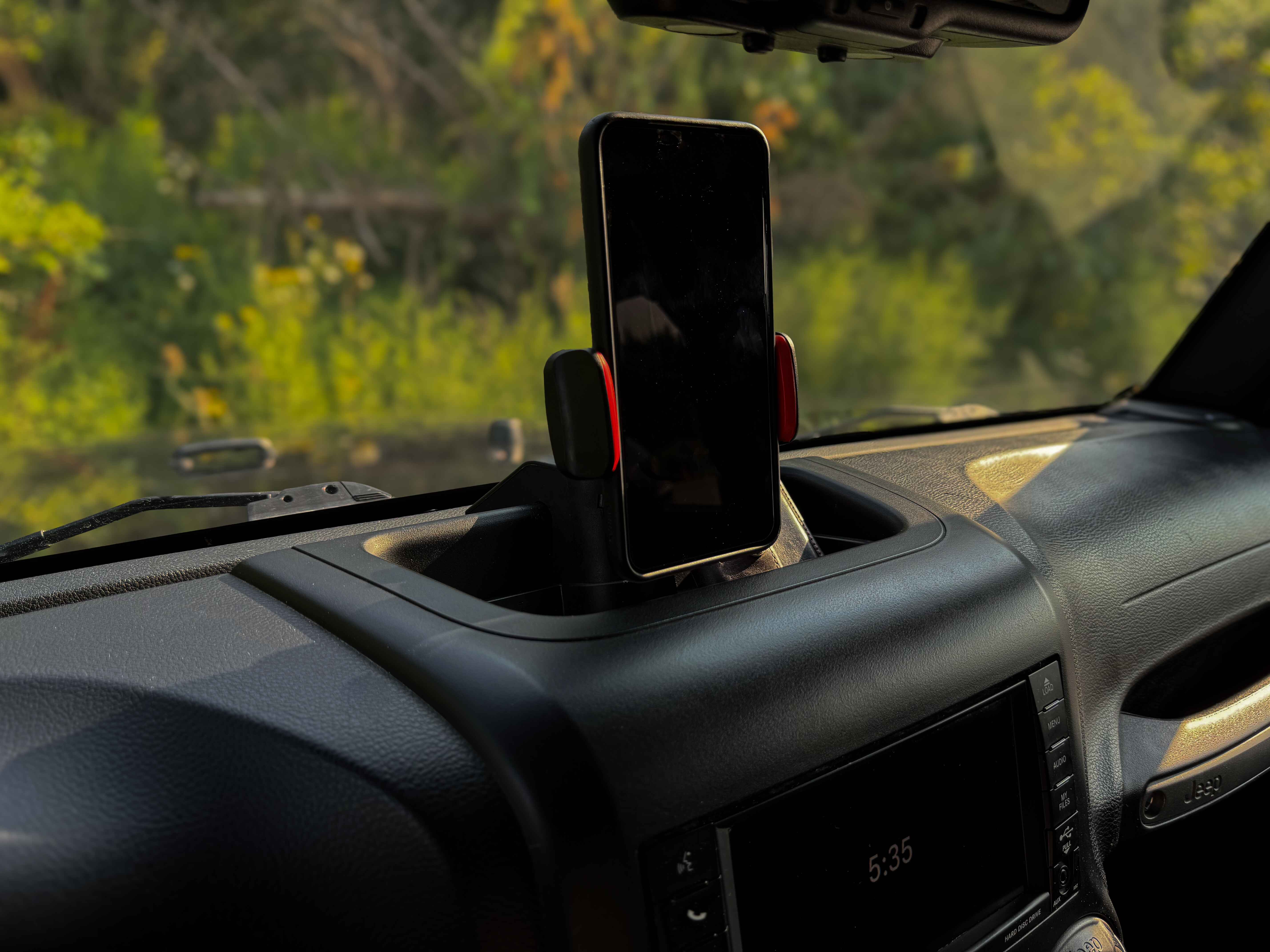 Dash Storage Tray Phone Holder