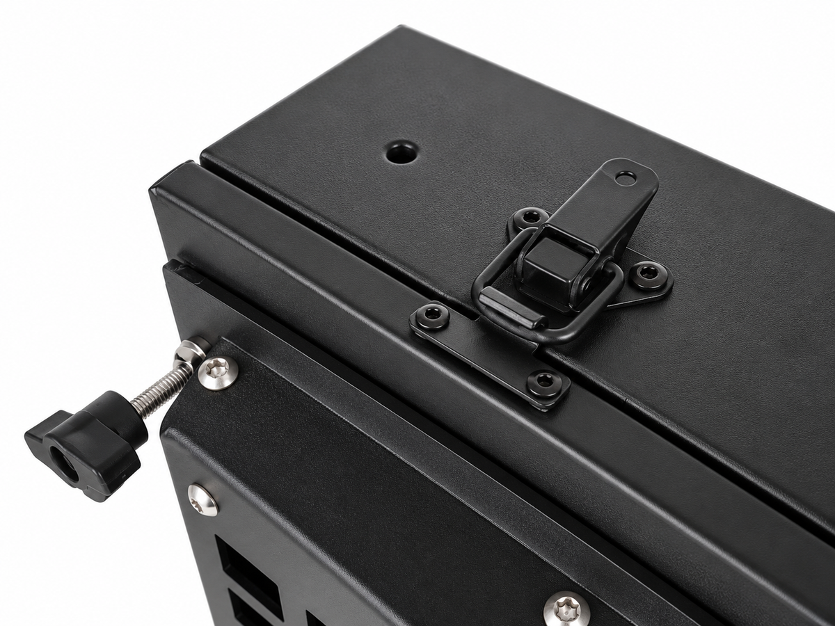 Jeep Wrangler JK & JL Tailgate Storage Box with Fold-Down Table